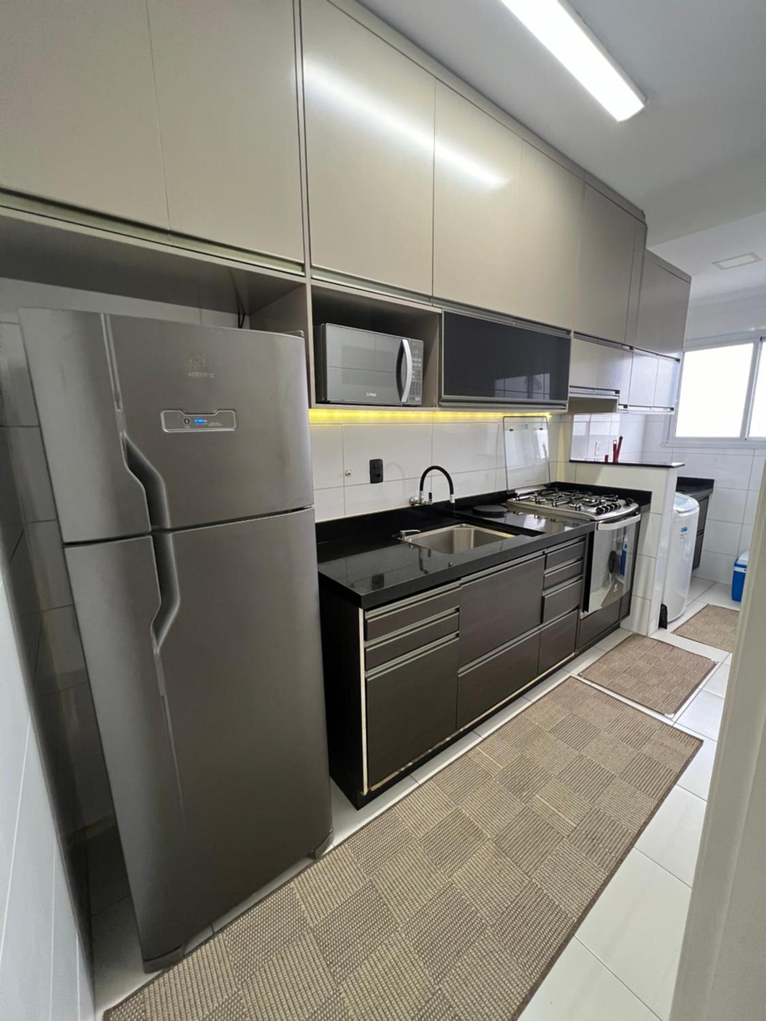 Aconchegante Apto 2 Dorm Guilhermina Praia Grande  Esterno foto