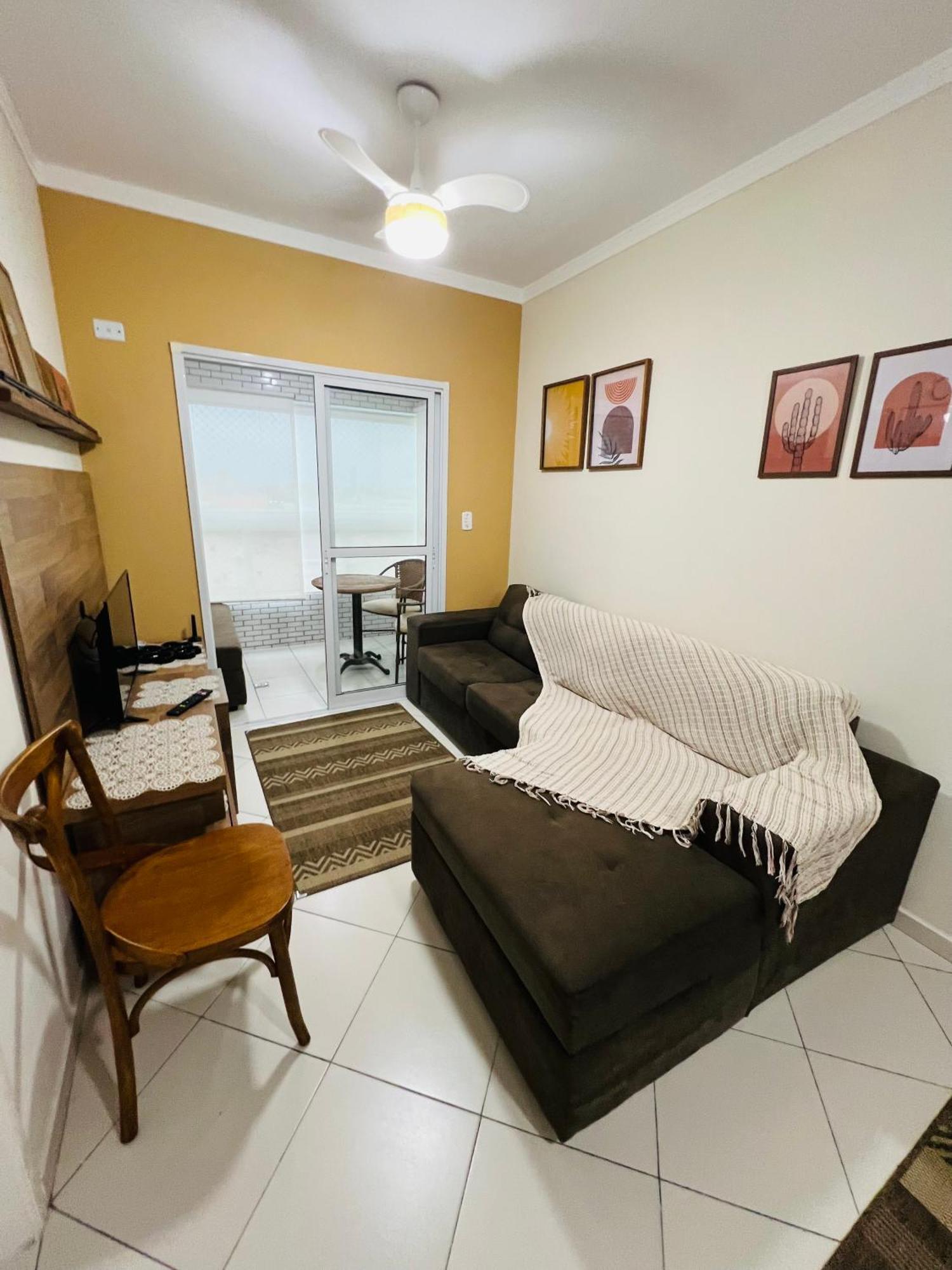 Aconchegante Apto 2 Dorm Guilhermina Praia Grande  Esterno foto
