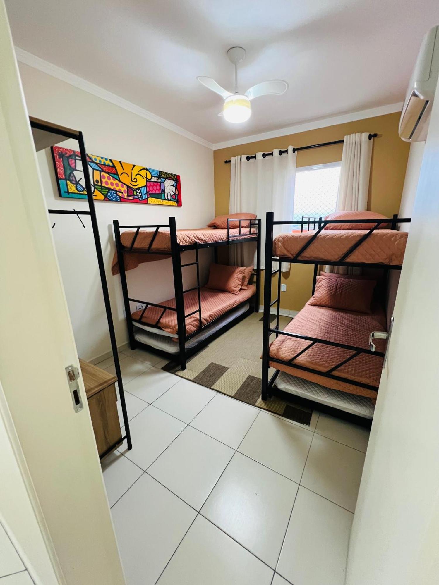 Aconchegante Apto 2 Dorm Guilhermina Praia Grande  Esterno foto