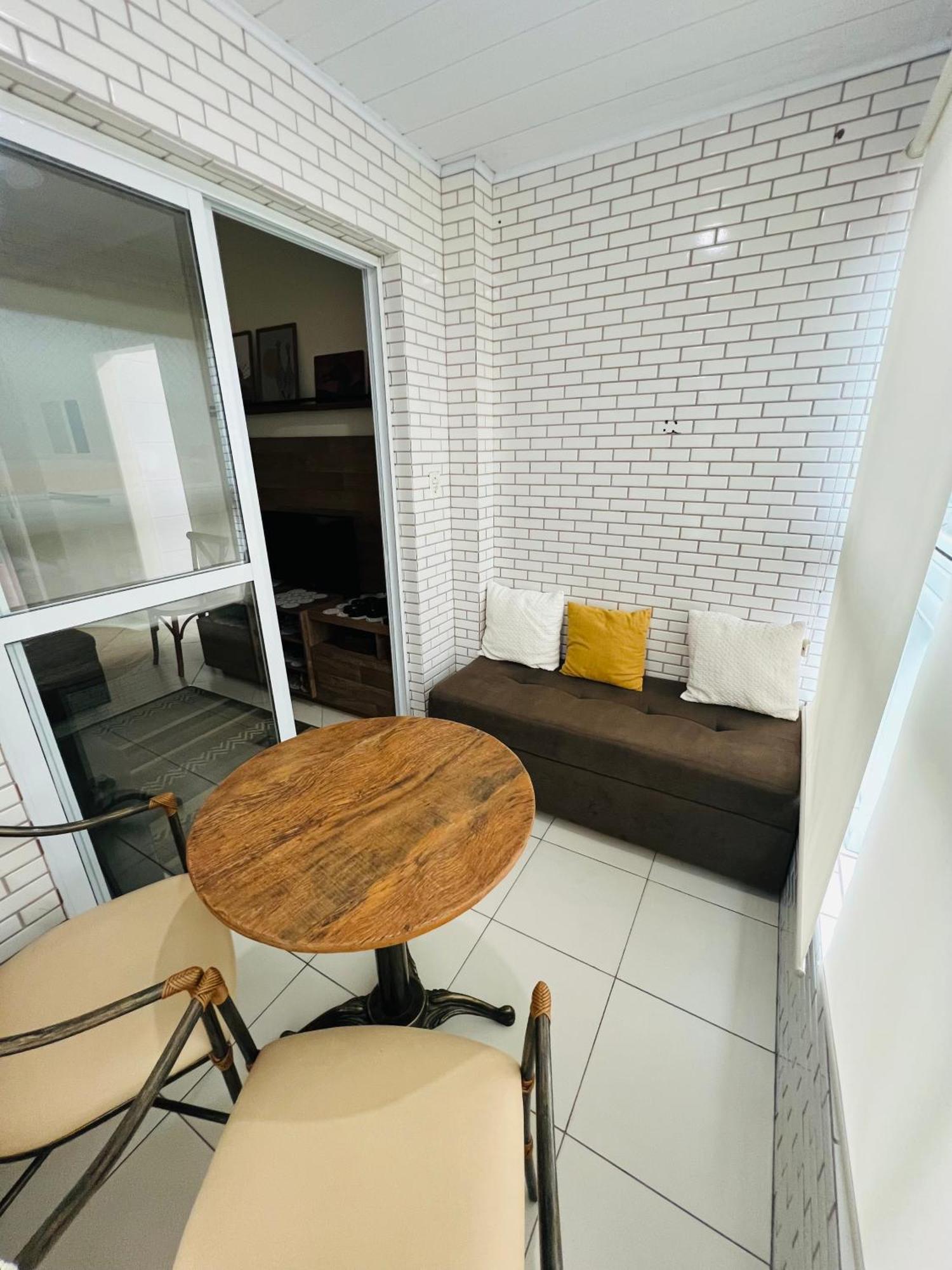 Aconchegante Apto 2 Dorm Guilhermina Praia Grande  Esterno foto